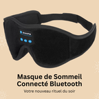 Masque de sommeil connecté bluetooth ultra-doux