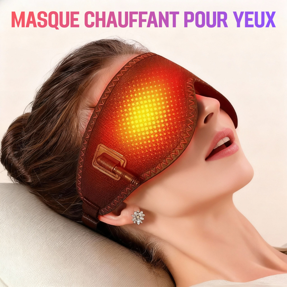 Masque Chauffant pour les Yeux – Soulage la Sécheresse Oculaire en 7 jours
