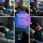Casque de sommeil 3D — Dormez enfin sans bruit, ou stress