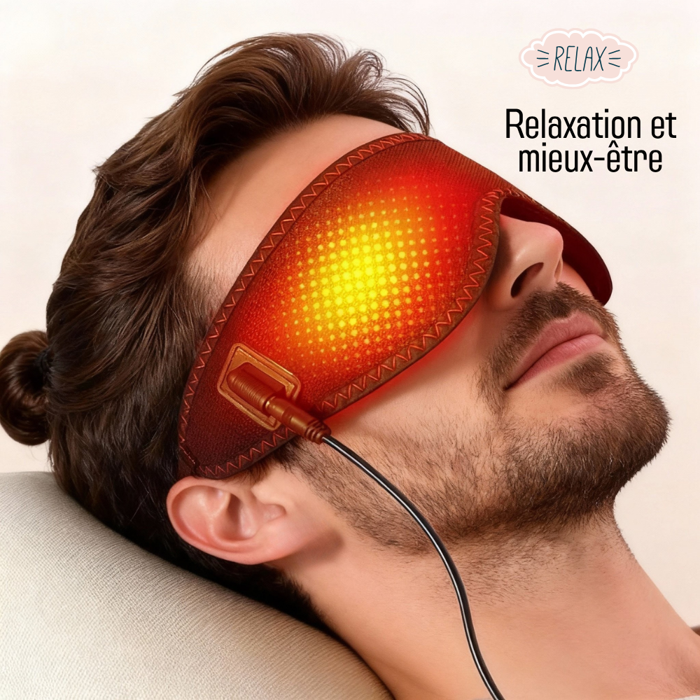 Masque Chauffant pour les Yeux – Soulage la Sécheresse Oculaire en 7 jours