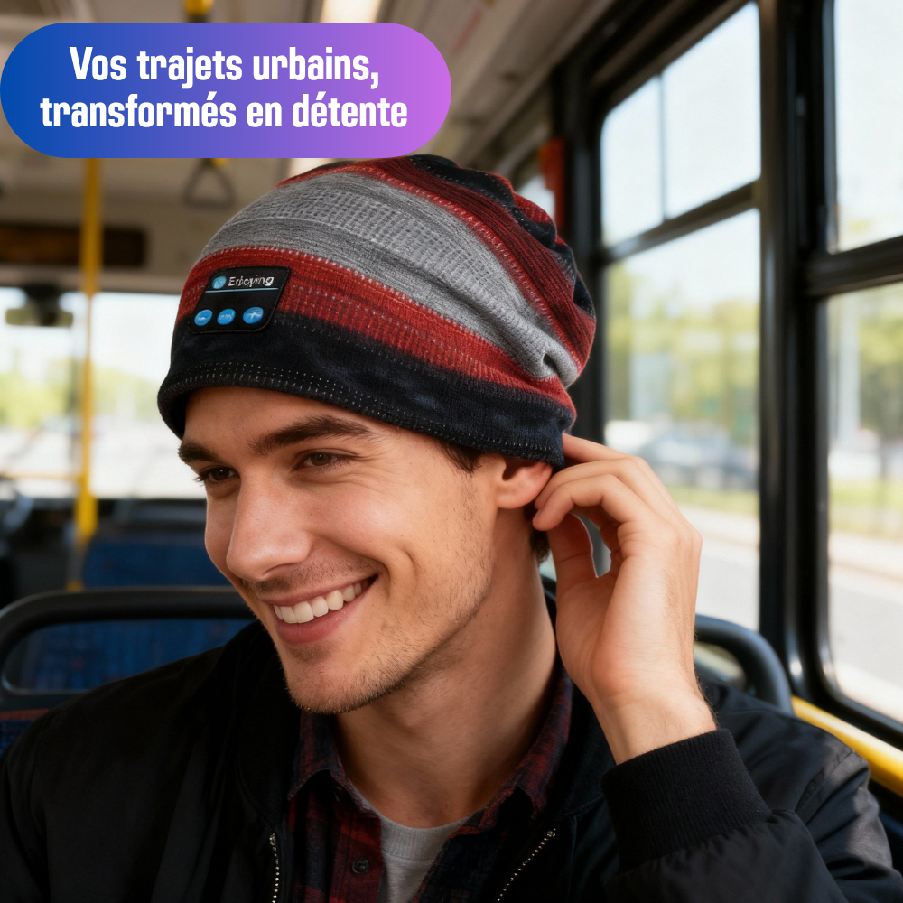 Bandeau Audio Connecté pour Métro, Bus et Balades