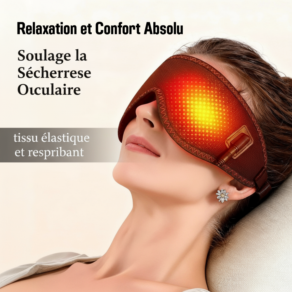 Masque Chauffant pour les Yeux – Soulage la Sécheresse Oculaire en 7 jours