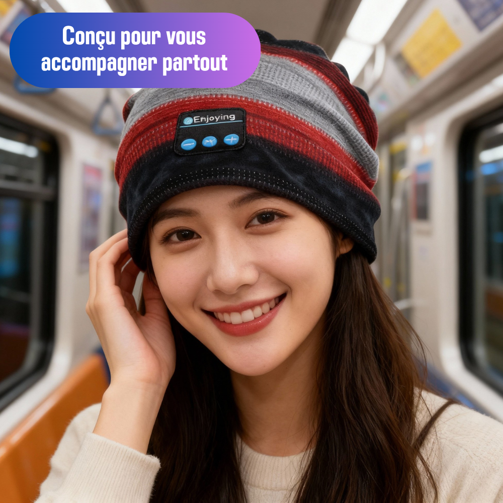 Bandeau Audio Connecté pour Métro, Bus et Balades
