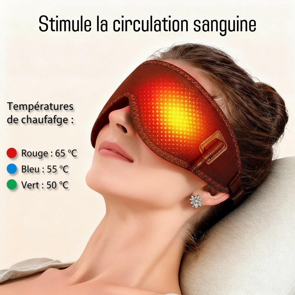 Masque Chauffant pour les Yeux – Soulage la Sécheresse Oculaire en 7 jours