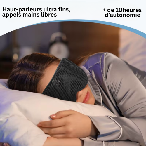 Casque de sommeil 3D — Dormez enfin sans bruit, ou stress