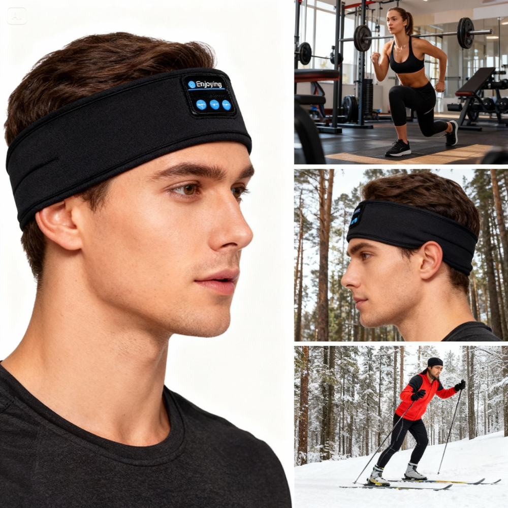 Masque Audio Bluetooth – conçue pour les sportifs